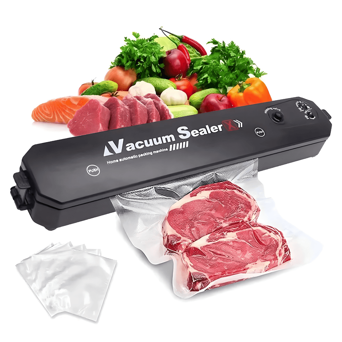 Mašina za vakumiranje hrane + 10 kesa GRATIS