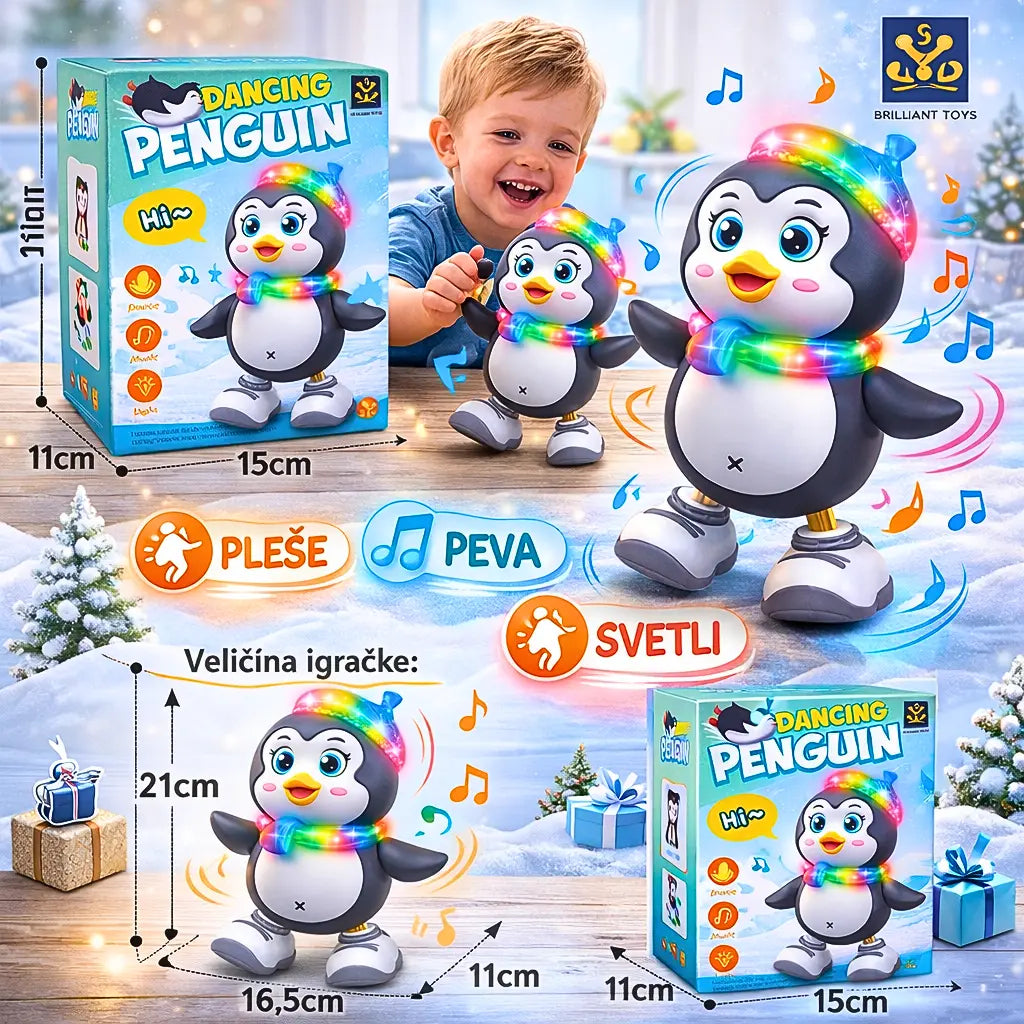Pingvin koji pleše i peva
