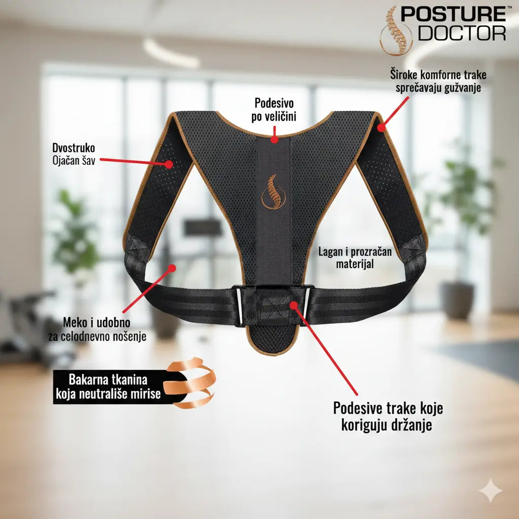 Pojas za Pravilno Držanje Leđa